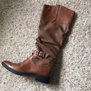 Sam Edelman/Circus brown boots, tall, size 8